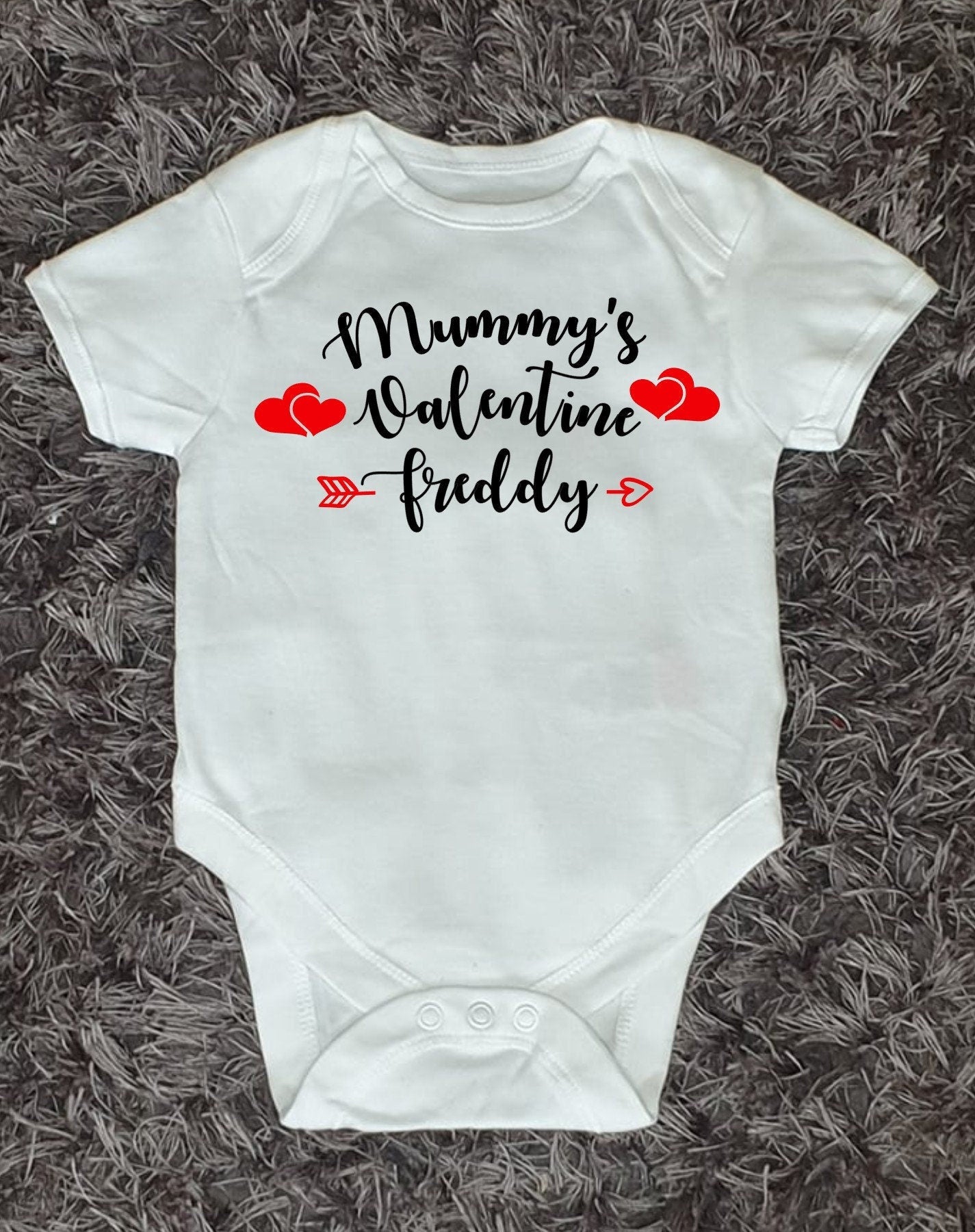 Mummys Valentine Baby Vest