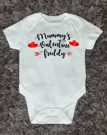 Mummys Valentine Baby Vest