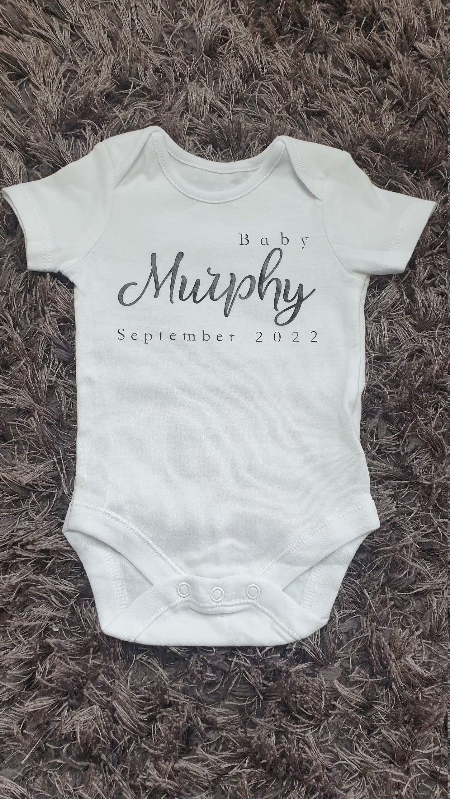 Personalised Pregnancy Announcement