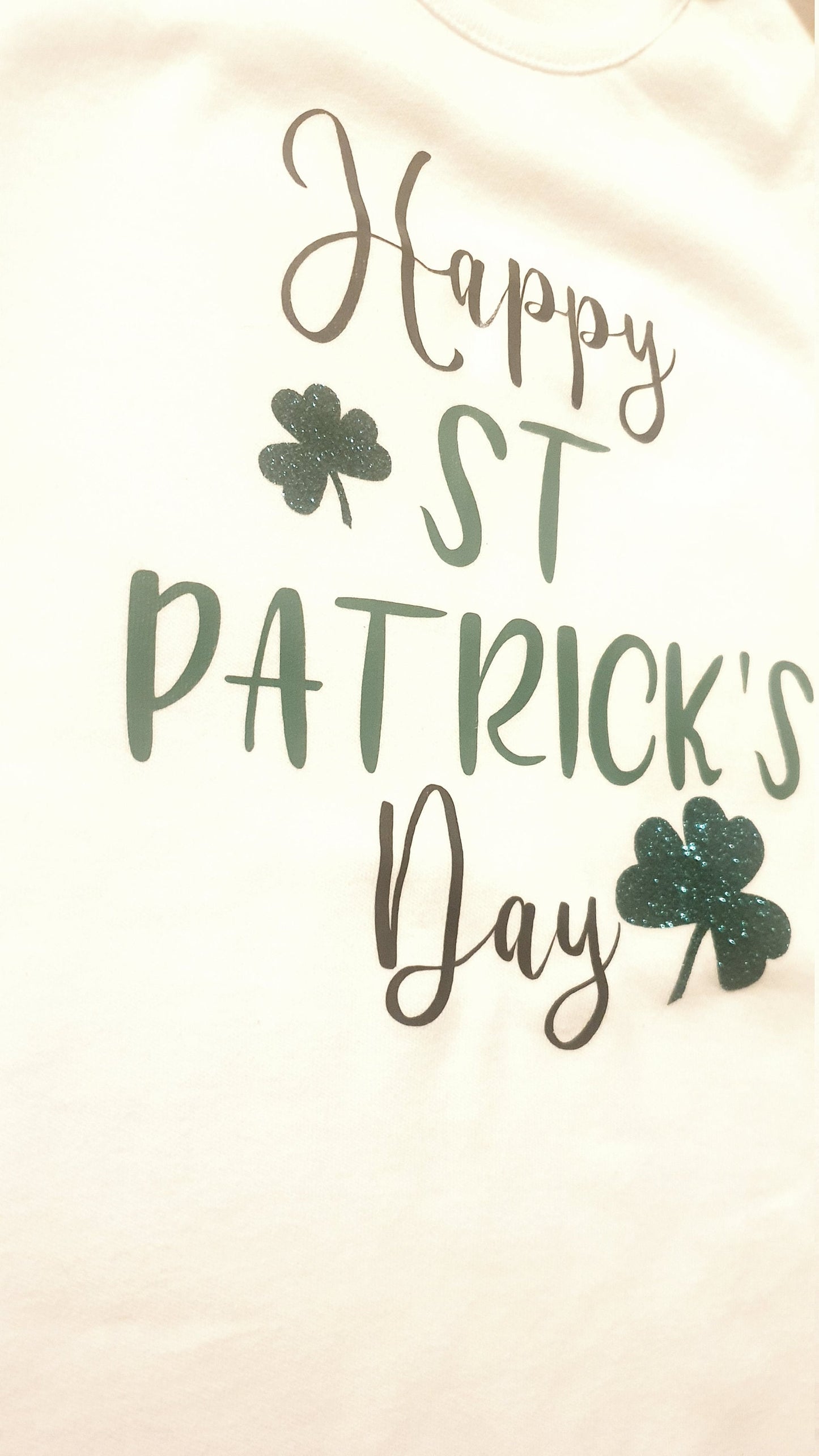 St Patrick's Day Baby Vest
