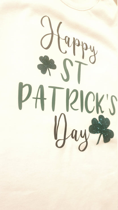St Patrick's Day Baby Vest