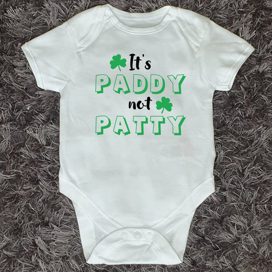 St Patrick's Day Baby Vest