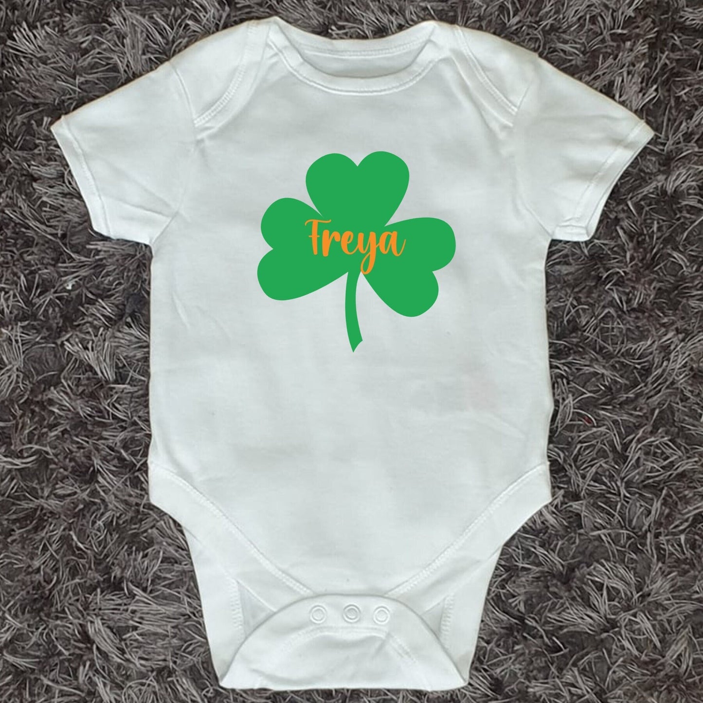 Happy St Patrick's Day Baby Vest