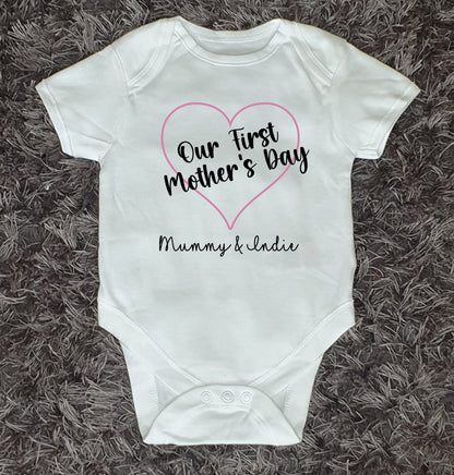 Mother's Day Baby Vest