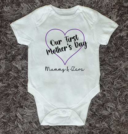 Mother's Day Baby Vest