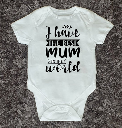 Best Mum In The World Baby Vest