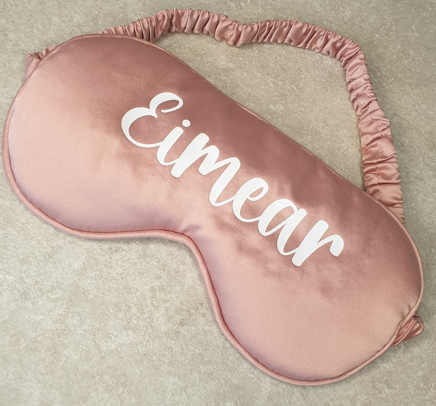 Personalised Wifey Satin Sleep Mask, Eye Mask, Bride Sleepmask, Bridesmaid, Hen Party Favour, Name, Custom Gift for Her, Ireland, Irish