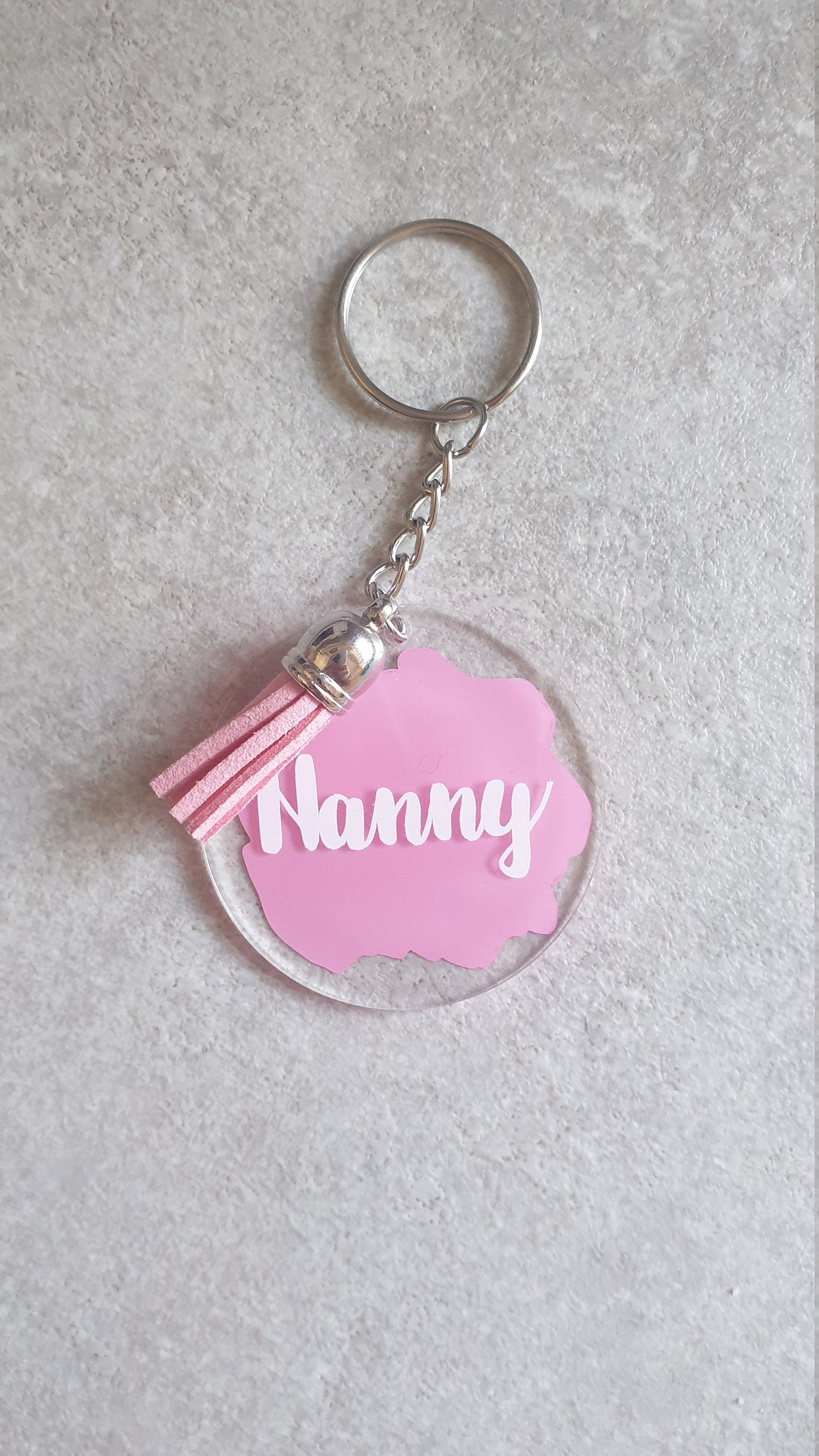 Personalised Name Keyring, Custom Key chain, Mother's Day Gift, Friends Gift,  Key holder, Round, Car Keys, New Home Ireland, Ireland, Irish