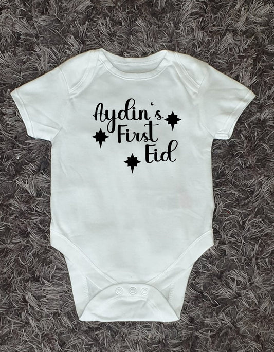 My First Eid Baby Vest