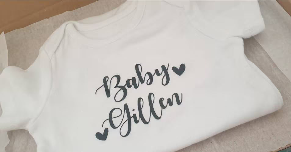 Personalised Pregnancy Announcement - Hearts