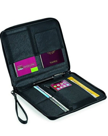 Personalised Travel Document Holder, Travel Wallet Organiser, Multiple Passport Holder, Honeymoon Gift, Wedding Present, Ireland, Irish