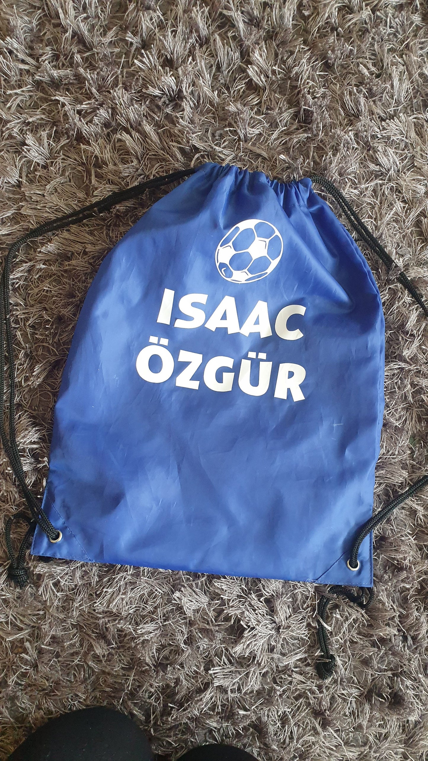 Football Kit Bag Personalised, Drawstring Bag, PE bag, Kids Sports Bag, Custom, Kit Bag, Sports , Boys, Girls, Back To School, Ireland Irish