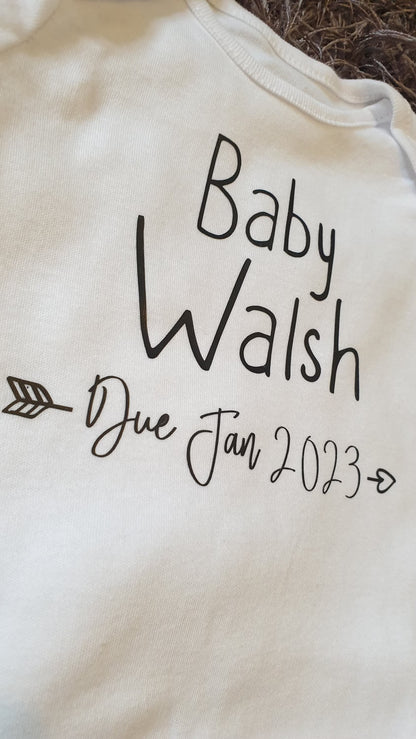 Personalised Pregnancy Announcement - Coming Soon