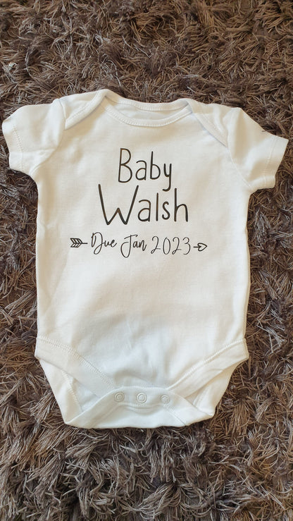 Personalised Pregnancy Announcement - Coming Soon