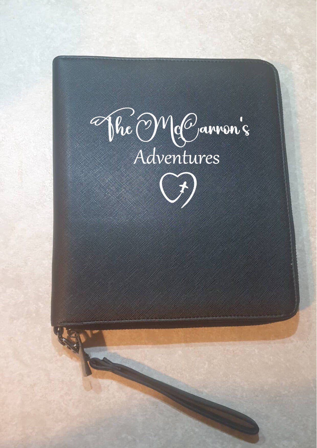 Personalised Travel Document Holder, Travel Wallet Organiser, Multiple Passport Holder, Honeymoon Gift, Wedding Present, Ireland, Irish