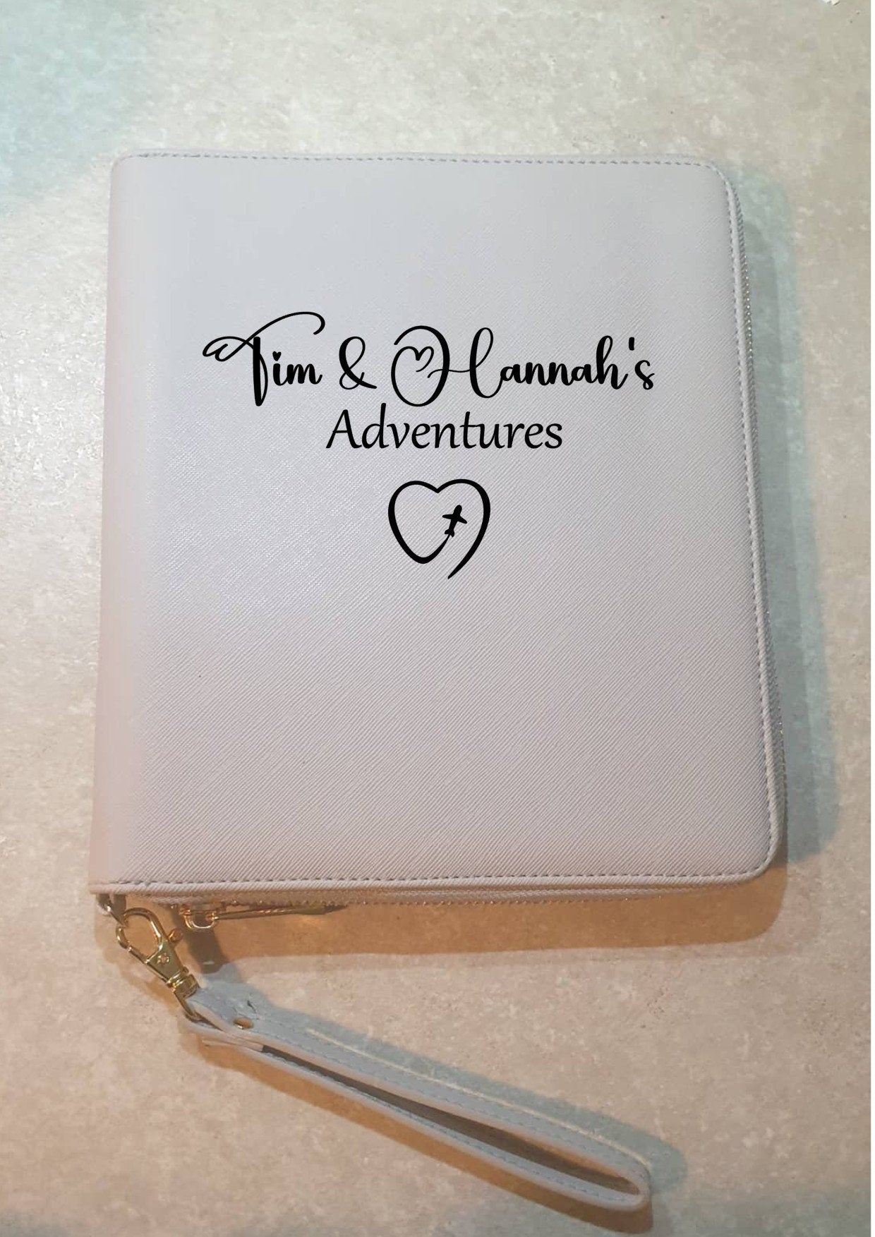 Personalised Travel Document Holder, Travel Wallet Organiser, Multiple Passport Holder, Honeymoon Gift, Wedding Present, Ireland, Irish