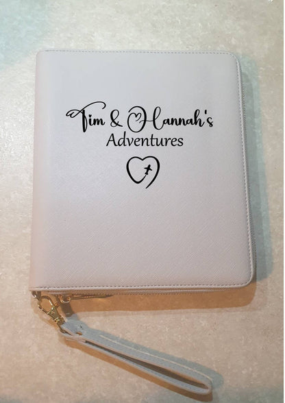 Personalised Travel Document Holder, Travel Wallet Organiser, Multiple Passport Holder, Honeymoon Gift, Wedding Present, Ireland, Irish
