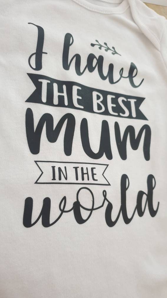 Best Mum In The World Baby Vest