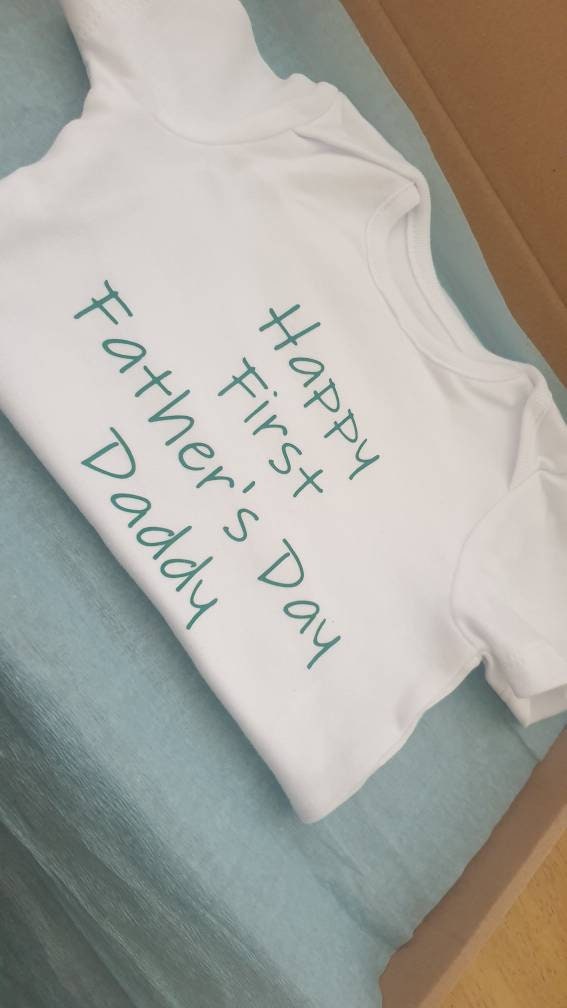 Father's Day Baby Vest