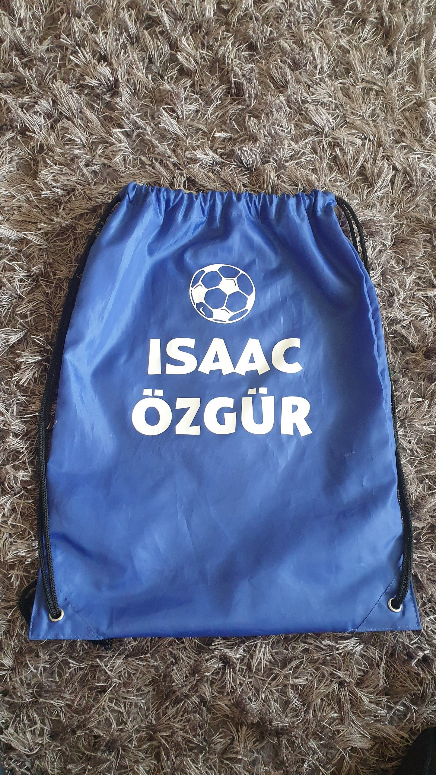 Football Kit Bag Personalised, Drawstring Bag, PE bag, Kids Sports Bag, Custom, Kit Bag, Sports , Boys, Girls, Back To School, Ireland Irish