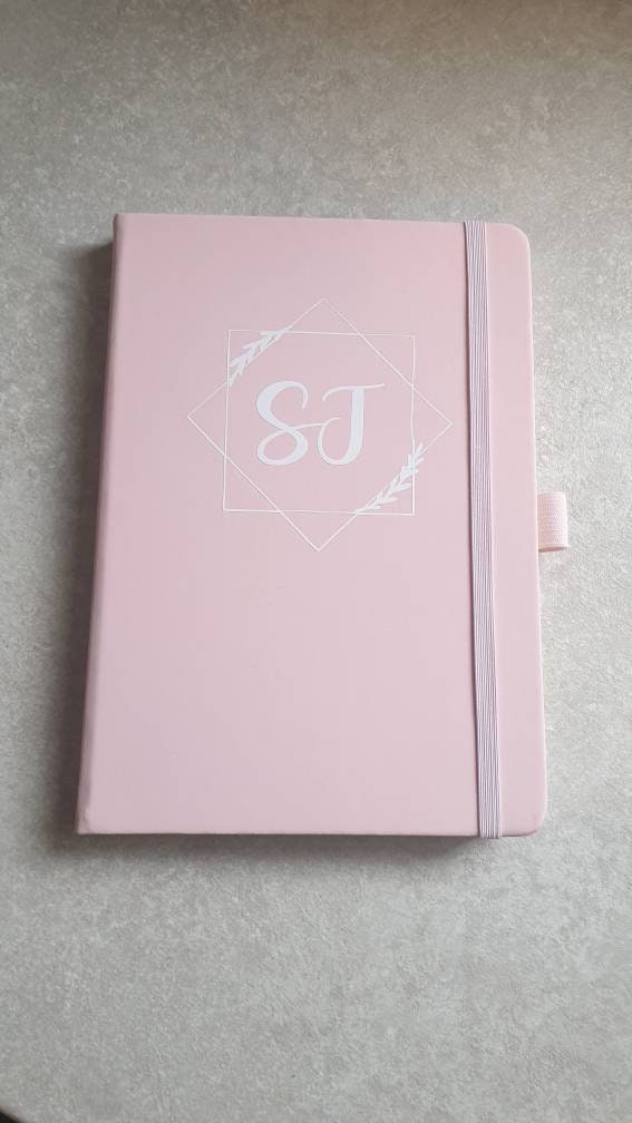 Personalised A5 Notebook, Teacher Gift, End Of School Year, Name Or Initials, Custom Stationary, Present for Friend, Ireland, Irish