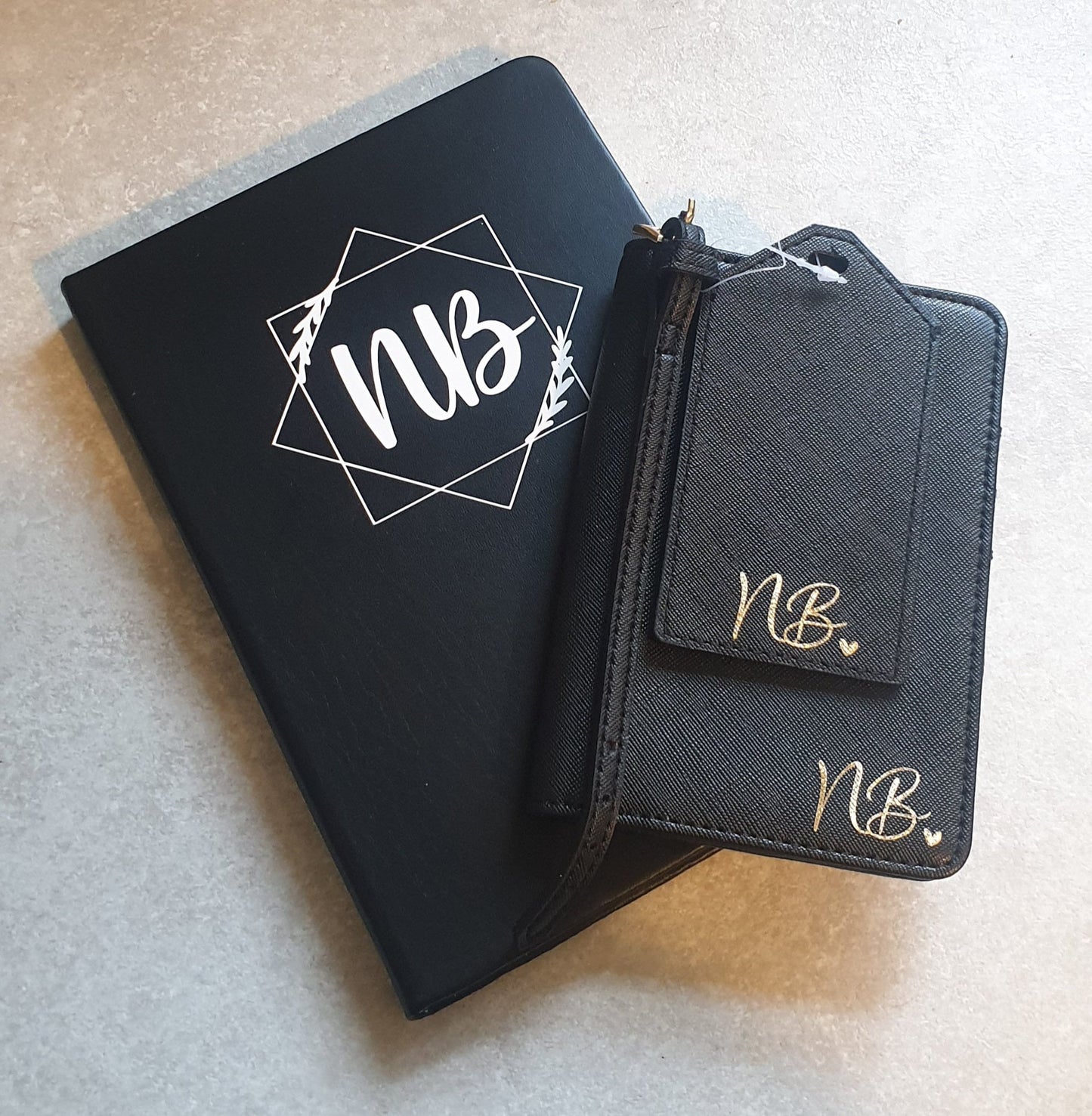 Personalised A5 Notebook, Teacher Gift, End Of School Year, Name Or Initials, Custom Stationary, Present for Friend, Ireland, Irish