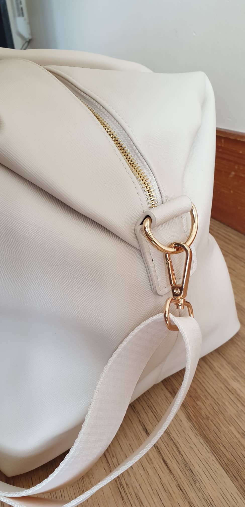 Personalised Overnight Bag, Womens Hospital Bag, Maternity Holdall, PU Leather Luggage, Weekend Bag, Monogram, Travel Gift, Ireland, Irish
