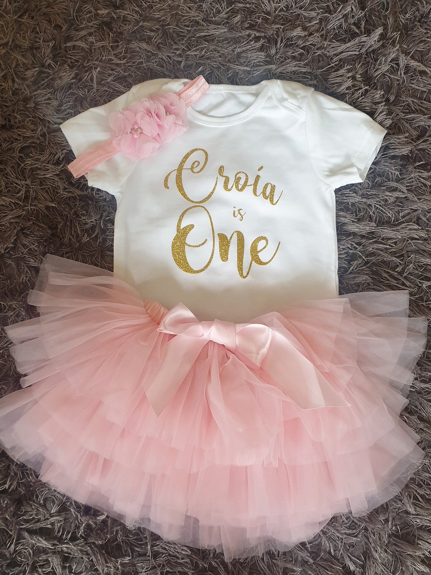 First Birthday Tutu, Vest and Headband