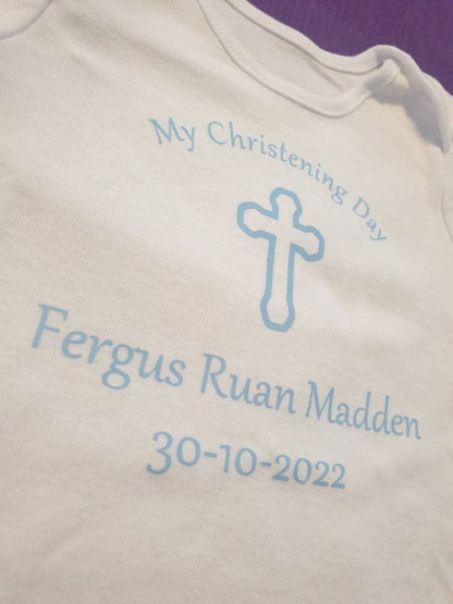 Christening Baby Vest