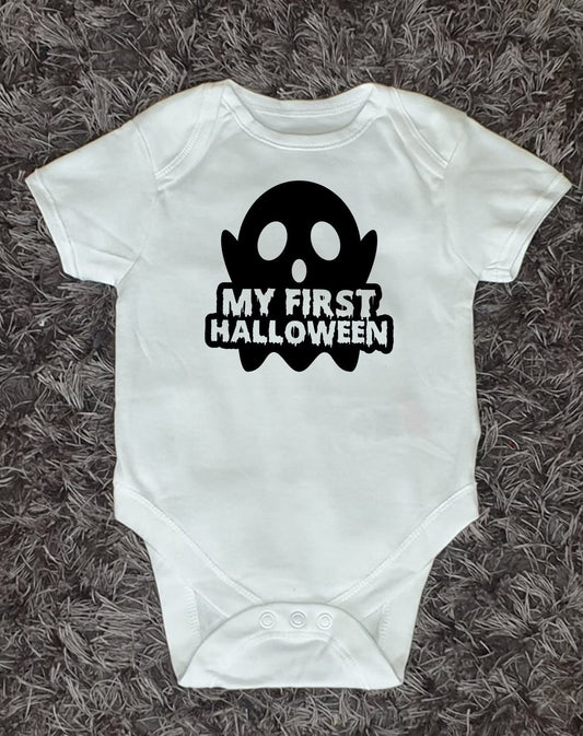 Halloween Ghost Baby Vest