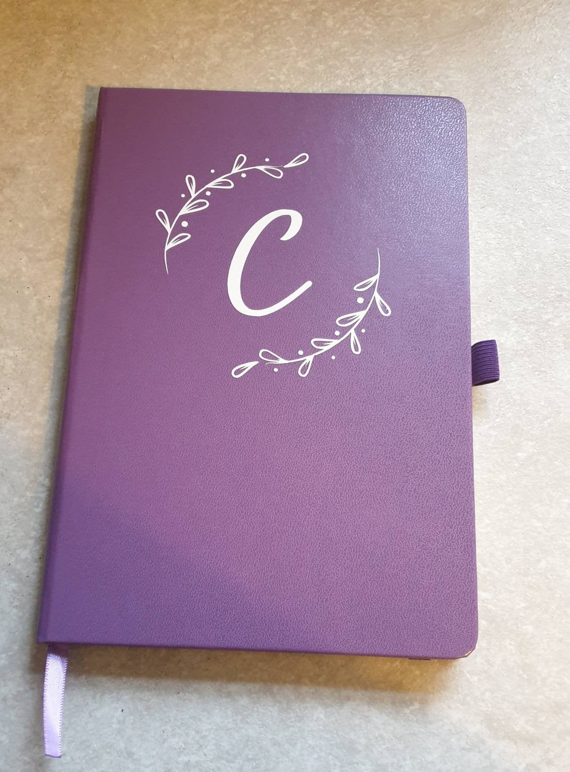 Personalised A5 notebook