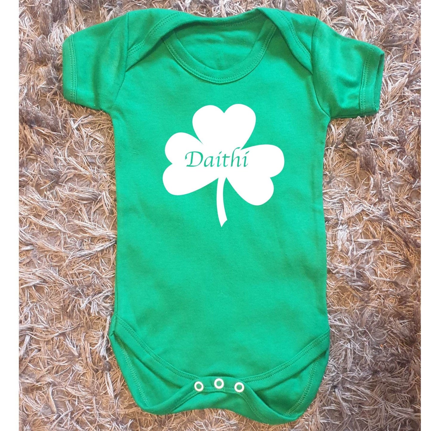 St Patrick's Day Baby Vest