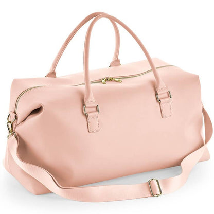 Personalised Overnight Bag, Womens Hospital Bag, Maternity Holdall, PU Leather Luggage, Weekend Bag, Monogram, Travel Gift, Ireland, Irish