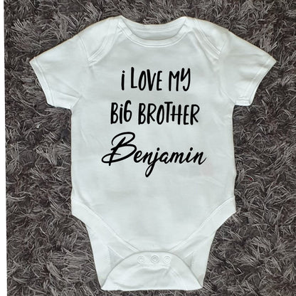 Personalised Pregnancy Announcement - I Love My Big Brother/Sister
