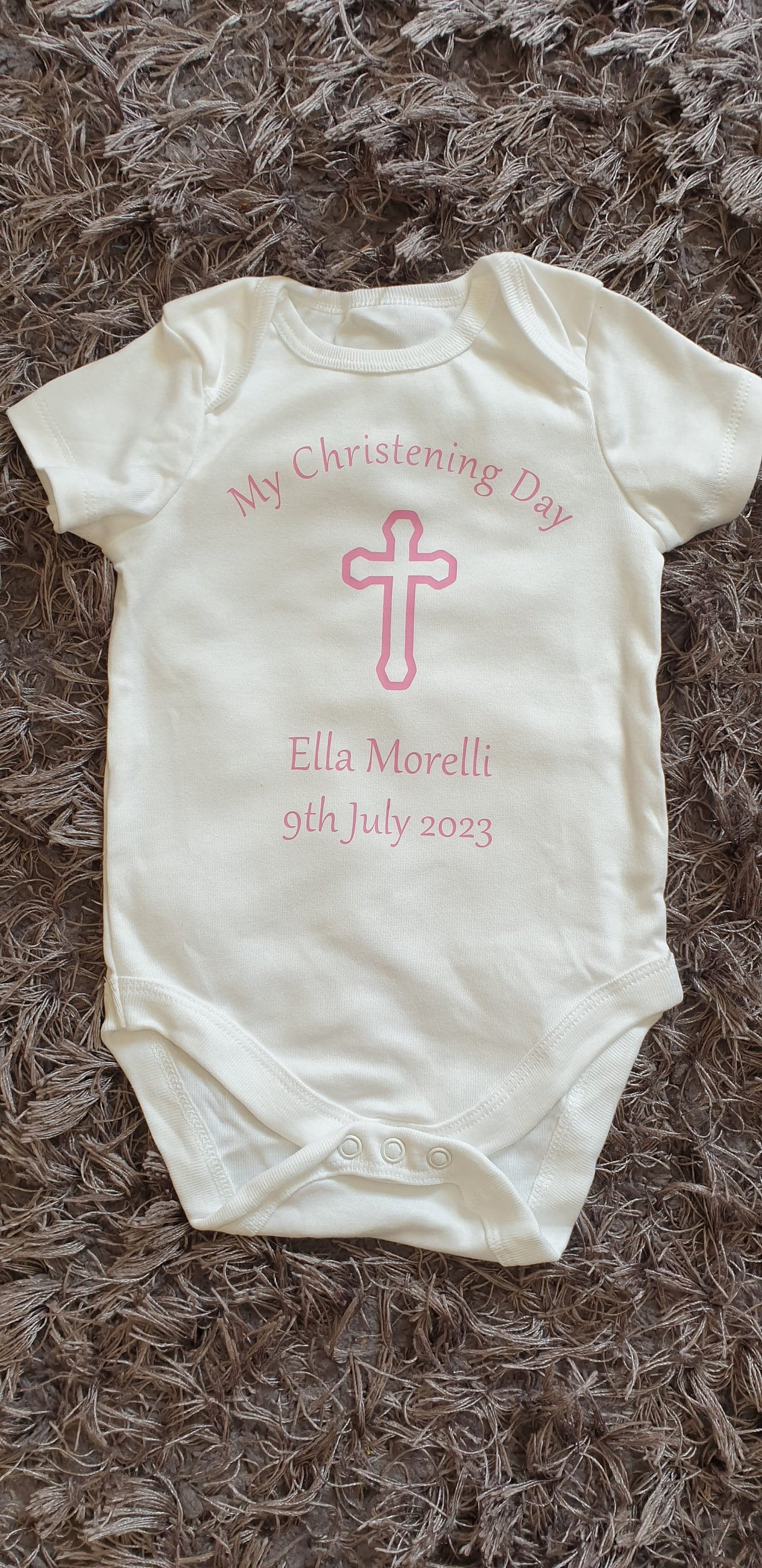 Christening Baby Vest