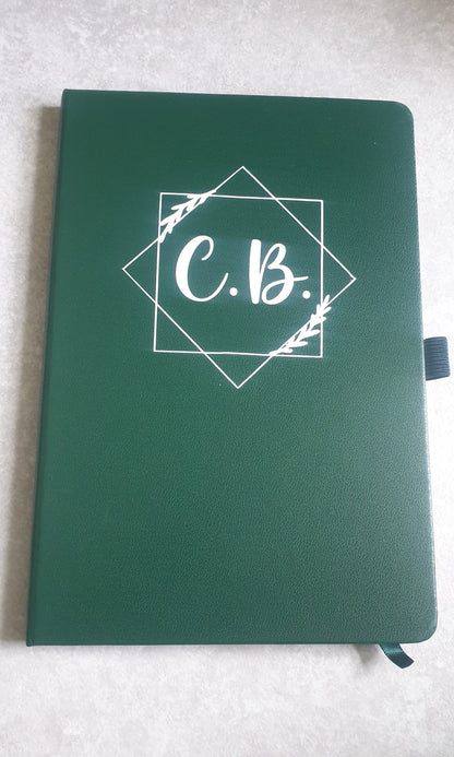 Personalised A5 Notebook, Teacher Gift, End Of School Year, Name Or Initials, Custom Stationary, Present for Friend, Ireland, Irish