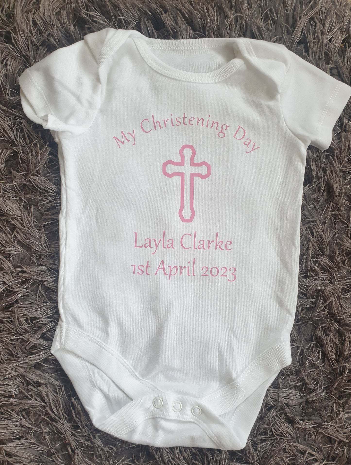 Christening Baby Vest