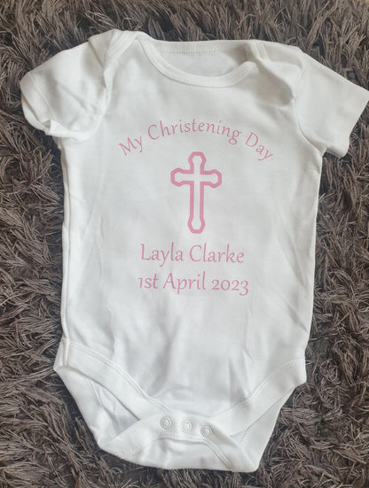 Christening Baby Vest
