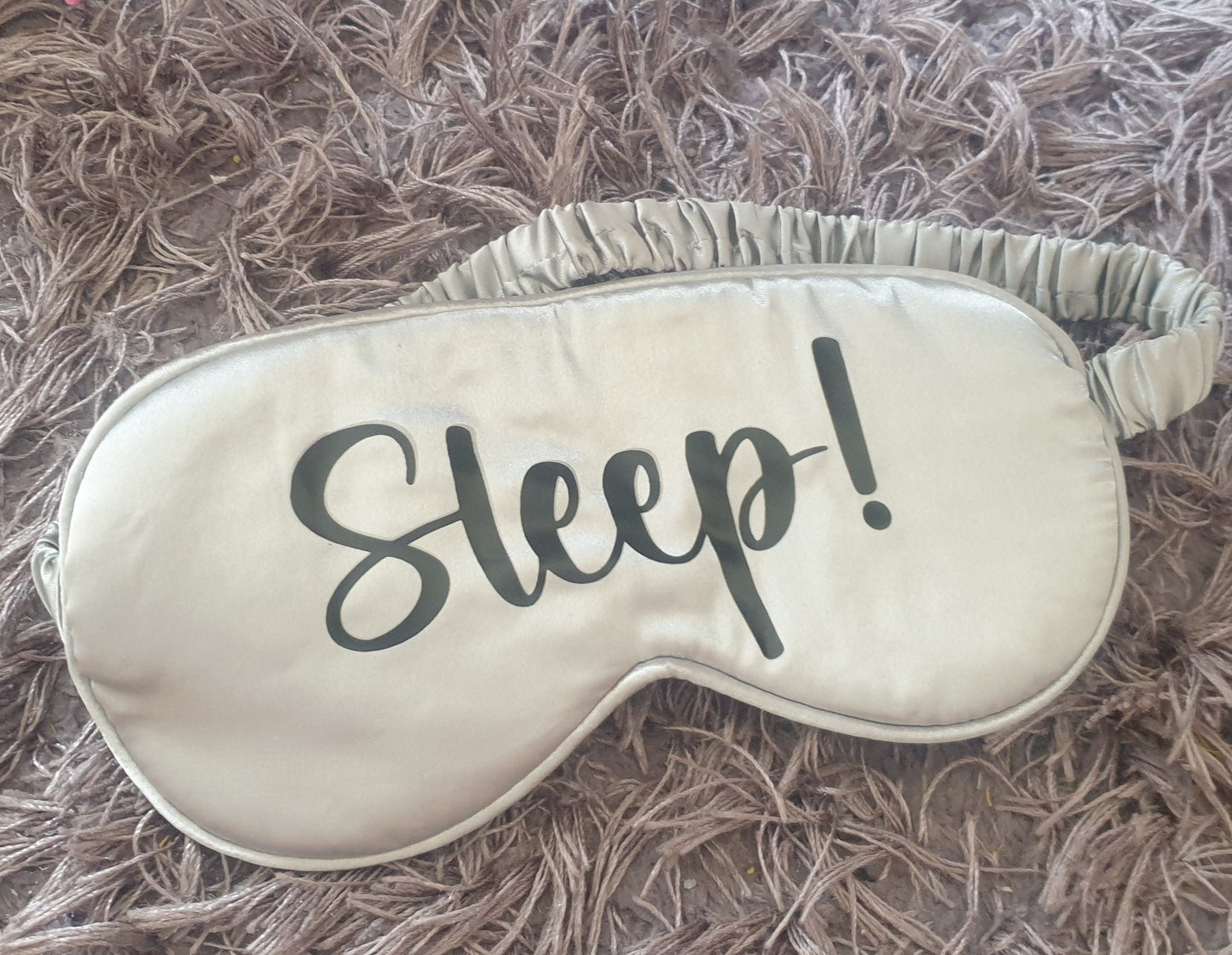 Personalised Satin Sleep Mask, Eye Mask, Mothers Day Gift,  Bridesmaid, Hen Party Favourite, Name, Custom Gift for Mum Mom, Ireland, Irish