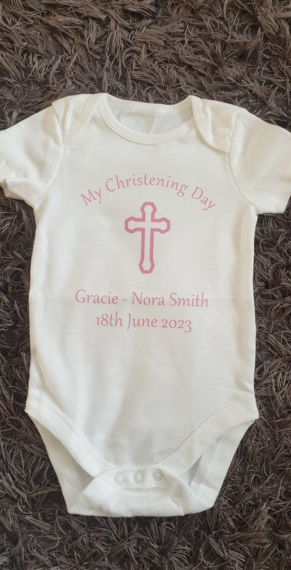 Christening Baby Vest