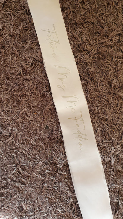 Hen Party Sash, Bridal Party, Bride To Be, Stag Party, Graduation, Personalised Sash, Custom Party, 18th Birthday Party, Ireland, Irish