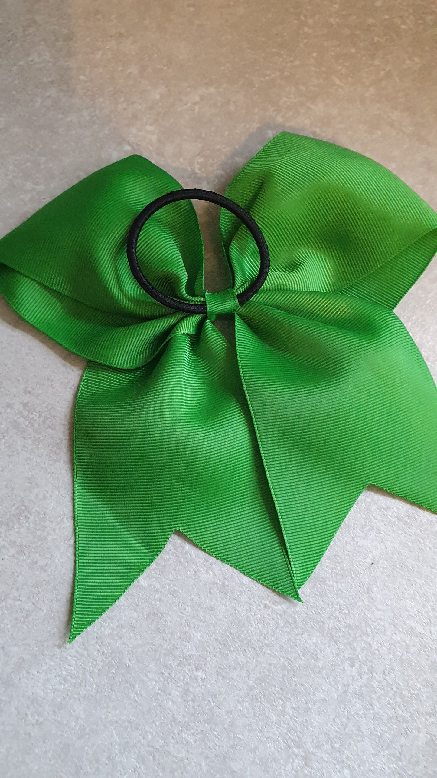 Personalised St Patricks Day Hair Bow, Green Elastic Hair Bobble, Hair Tie , Custom Hair Accessory, Irish, Paddy's Day, Ireland