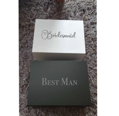 Personalised Gift Box, Bridesmaid Magnetic Box, Maid Of Honour, Bridal Party Gift, Bridesmaid Proposal, Communion Giftbox, Ireland, Irish