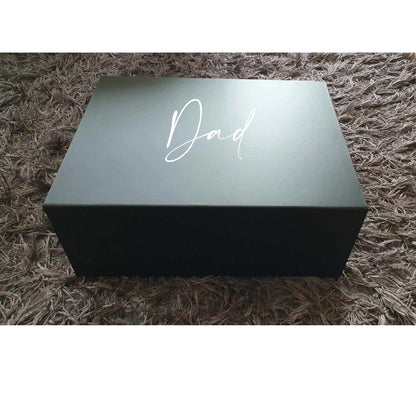 Personalised Gift Box, Father's Day Giftbox, New Dad Gift, Birthday Gift For Dad, Mens Gift Box, Wedding Keepsake Box, Ireland, Irish