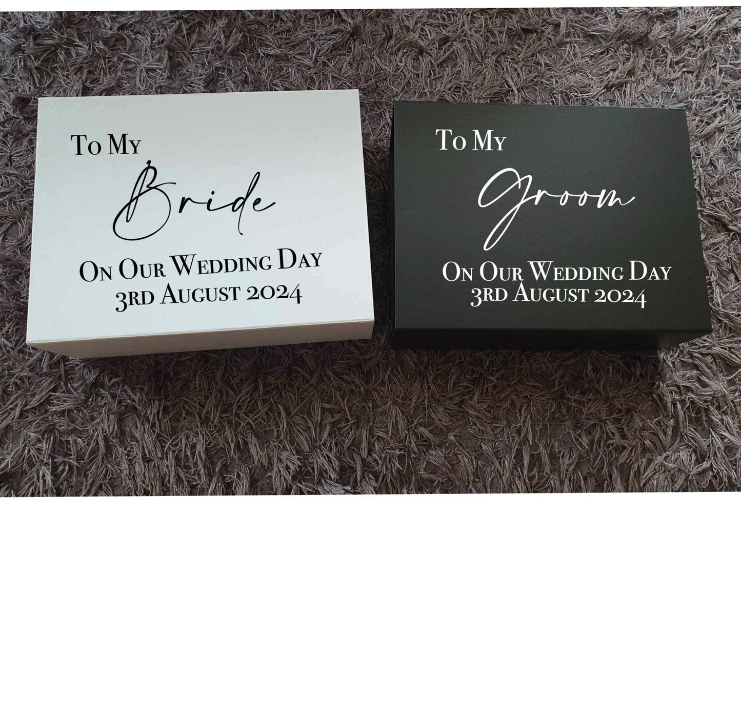 Personalised Gift Box, Magnetic Giftbox, To My Groom, To My Bride, Bridal Gift, Bride And Groom, Wedding Keepsake, Custom Name, Ireland