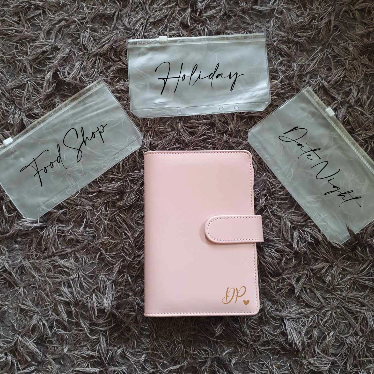A6 Personalised Budget Binder, Cash Envelopes, Budgeting Folder, Money Saving, Savings Wallet, Zip Pouch, Wedding Savings, Ireland, Irish