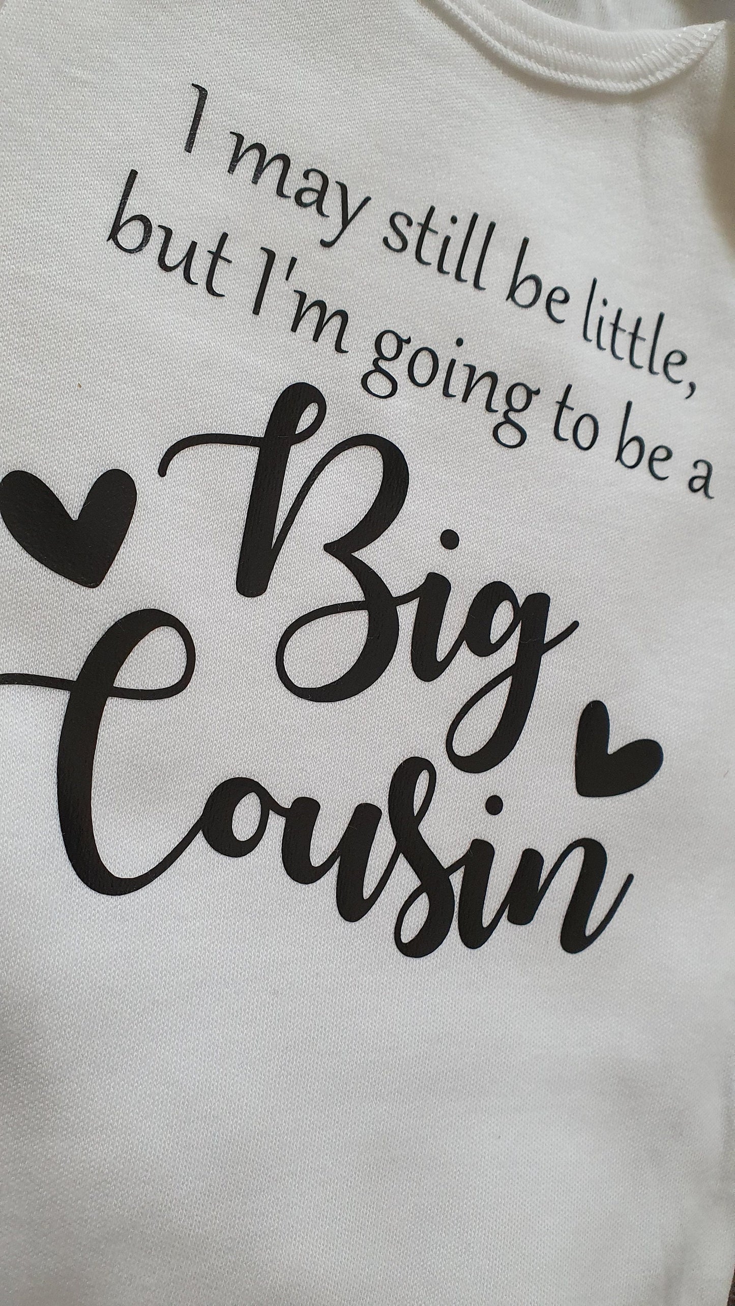 Big Cousin Baby Vest