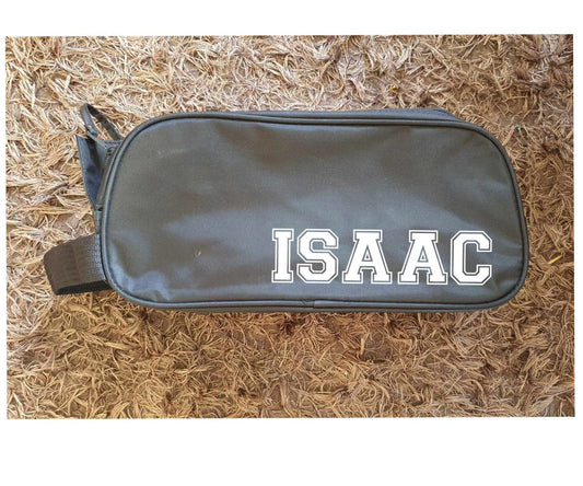 Personalised Football Boot Bag, Custom Sports Kit Bag, Bag For Trainers, Name Or Initials, Soccer Gift, Rugby, Tennis, Ireland, Irish