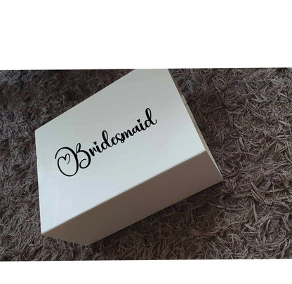 Personalised Gift Box, Best Man Magnetic Box, Maid Of Honour, Bridal Party Gift, Best Man Proposal, Bridesmaid Gift Box, Ireland, Irish