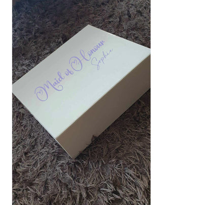 Personalised Gift Box, Best Man Magnetic Box, Maid Of Honour, Bridal Party Gift, Best Man Proposal, Bridesmaid Gift Box, Ireland, Irish